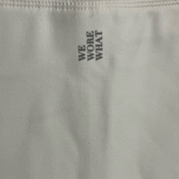 WeWoreWhat Activewear Skort in Optic White Size M NWT - Picture 10 of 10